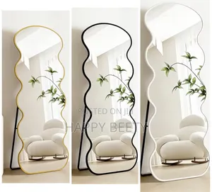 40*150cm Unbreakable Modern Wavy Full-Length Mirror