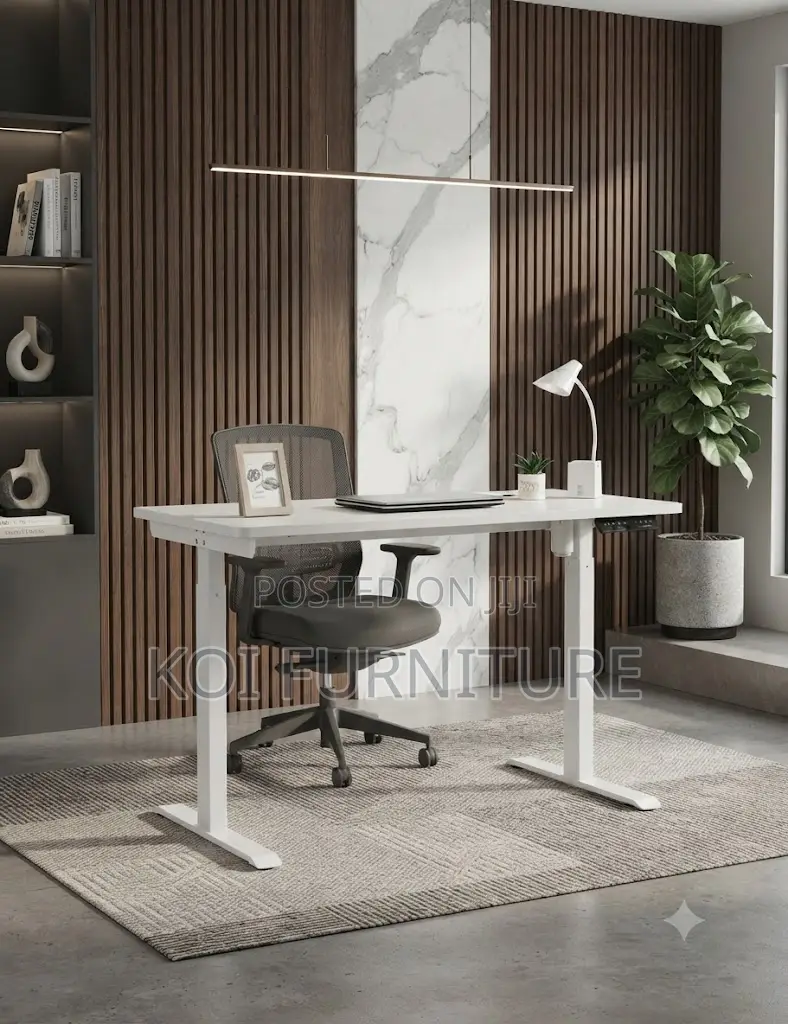 Office Desk; 1.2 Meter Laptop Monitor Adjustable Desk
