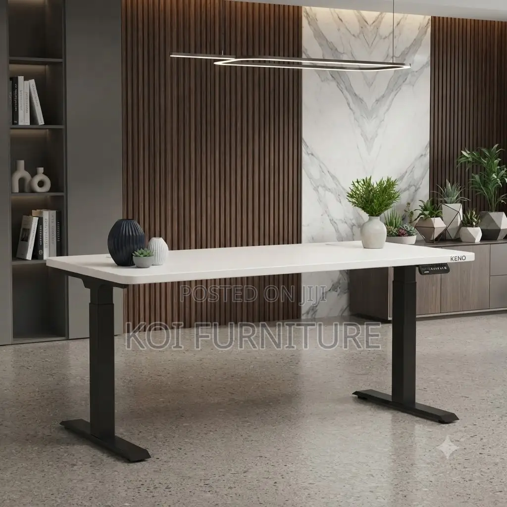 Office Desk; 1.2 Meter Laptop Monitor Adjustable Desk