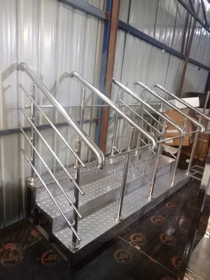 Locally Manufactured Stainless Steel Staircase Railing,