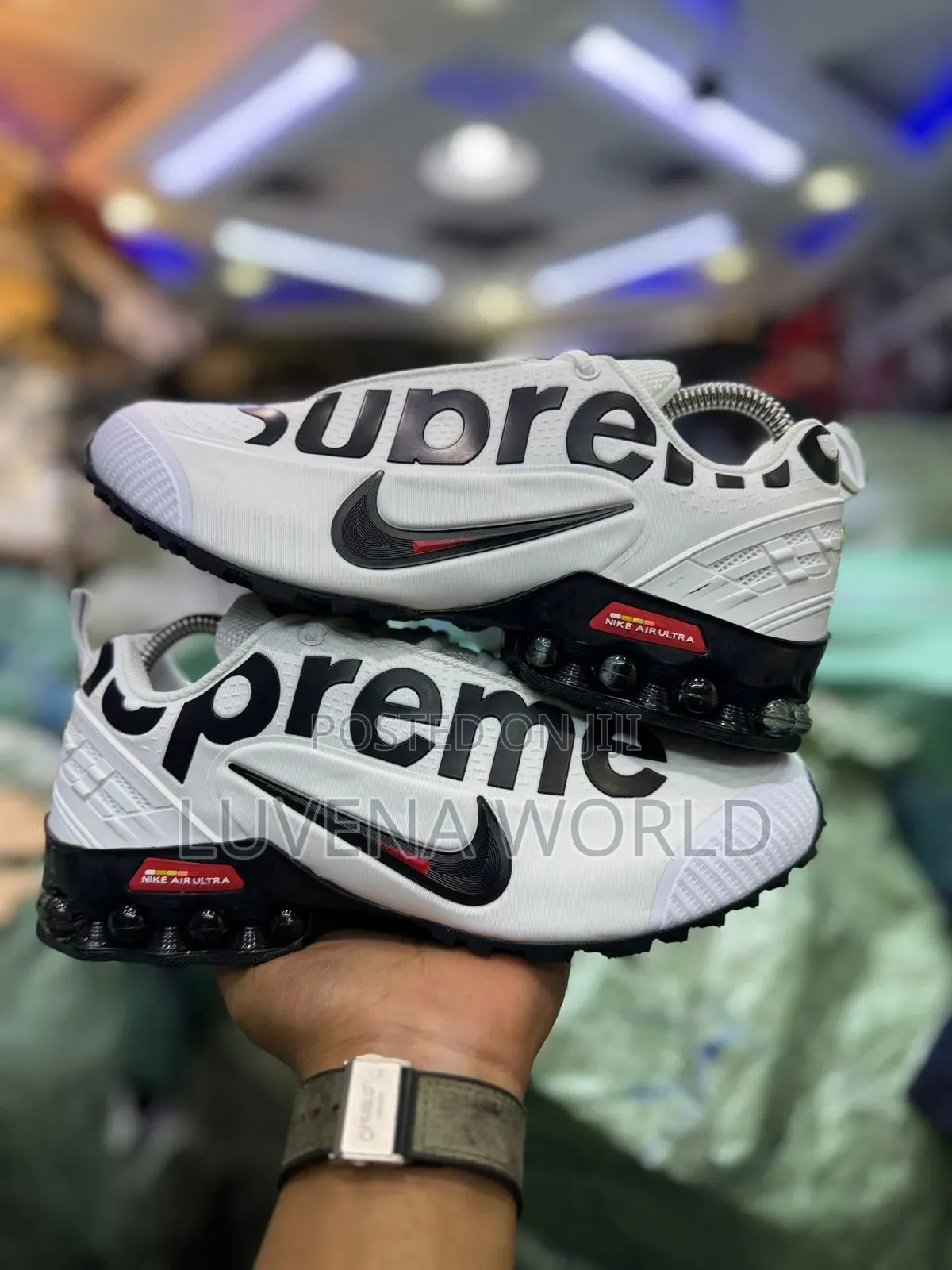 Multicolored Nike Airmax Supreme