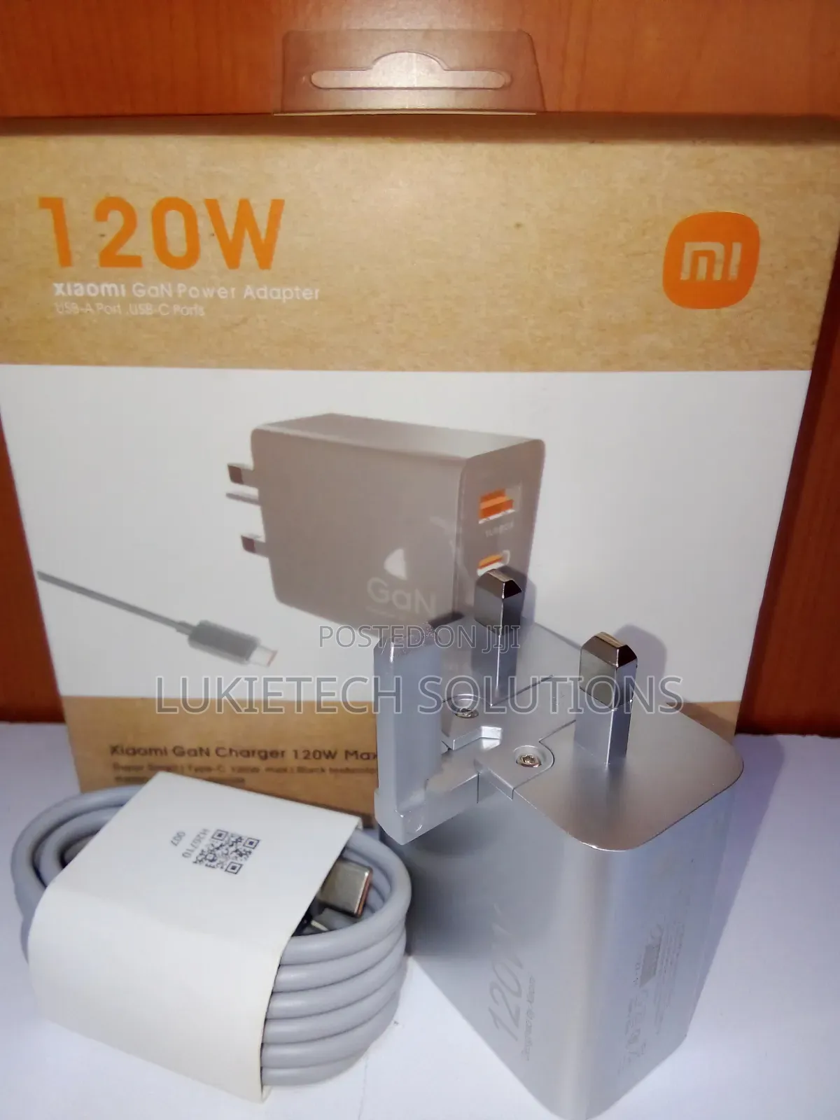 120 Watts Super Fast Charger Two Ports