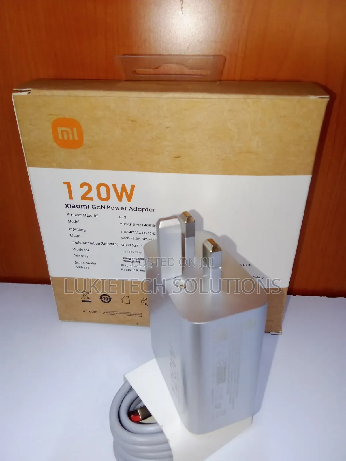 120 Watts Super Fast Charger Two Ports