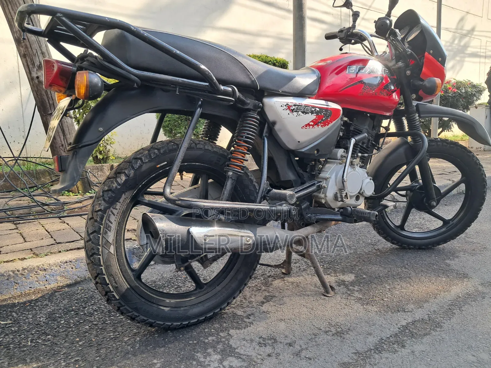 Bajaj Boxer 2024 Red