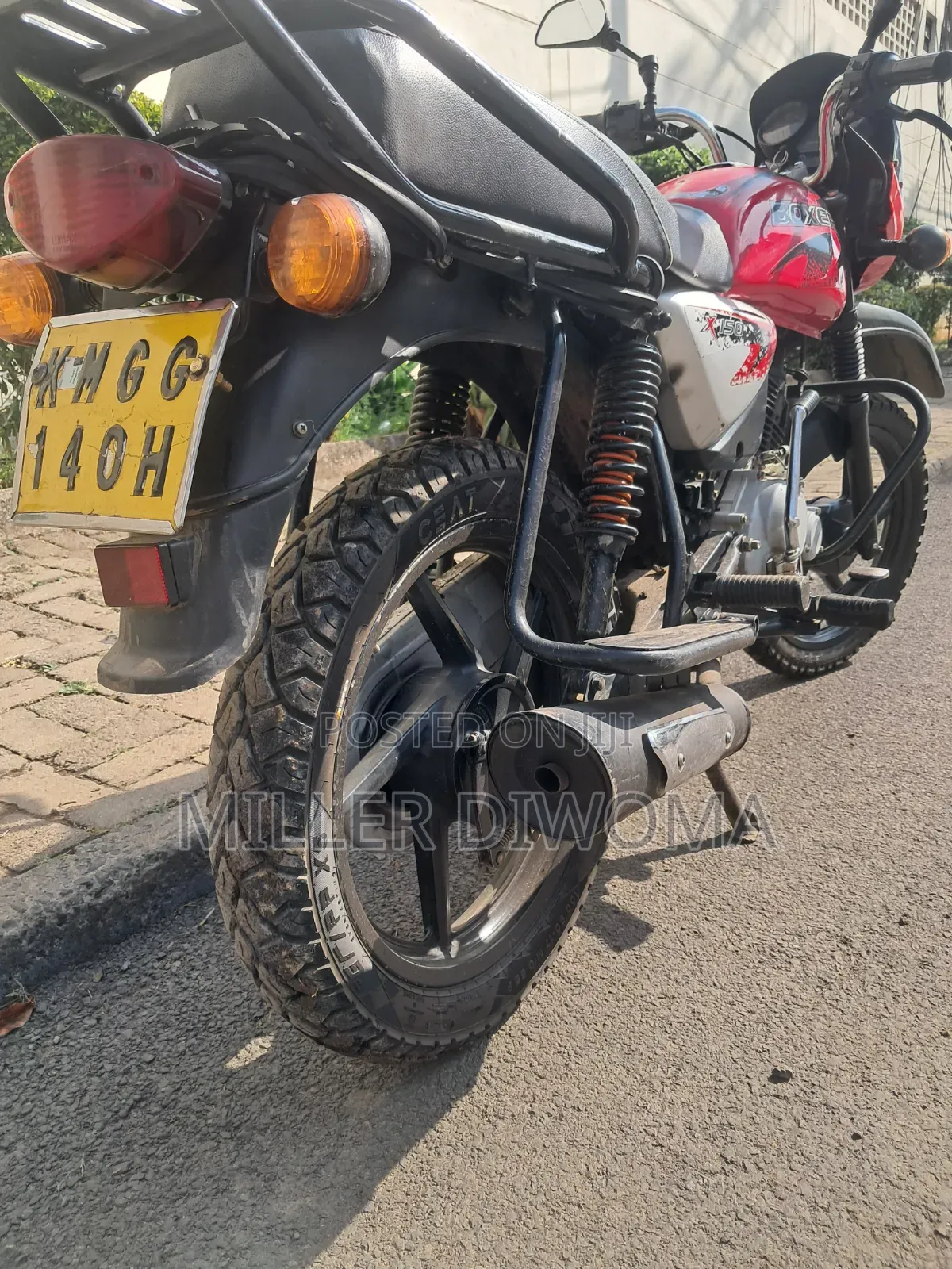 Bajaj Boxer 2024 Red