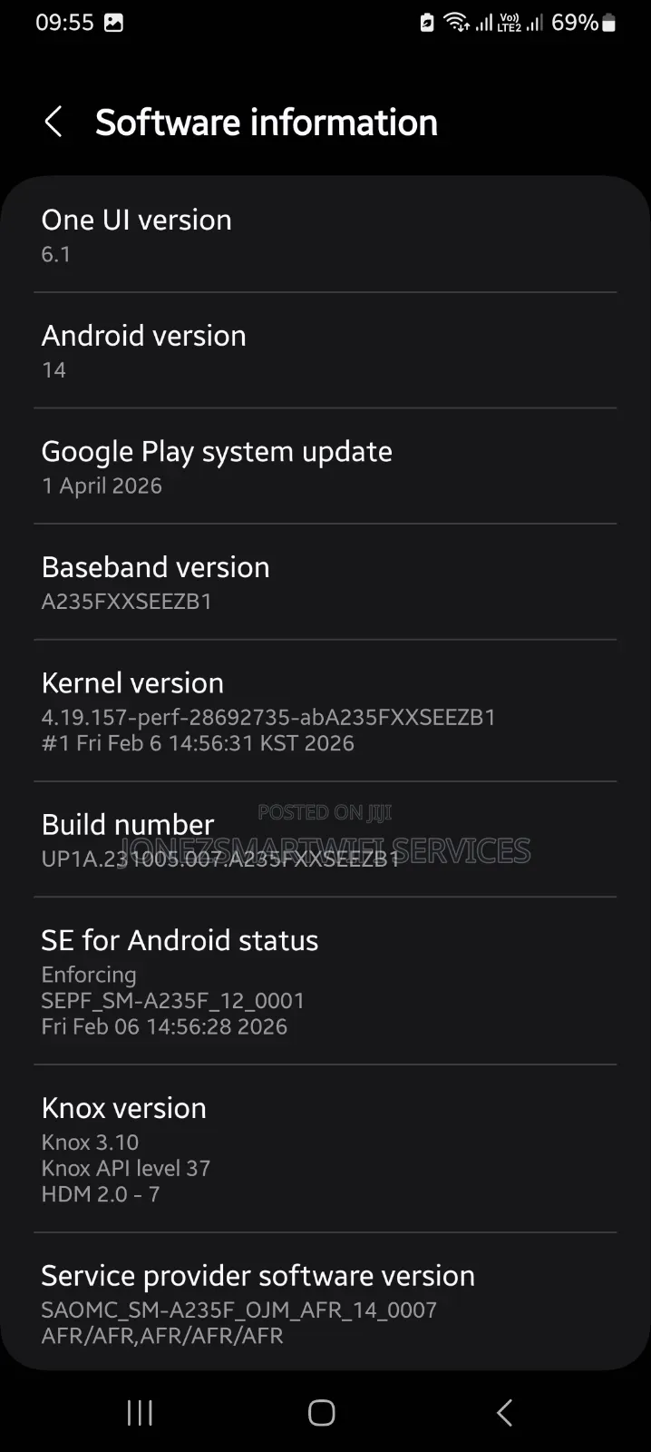 Samsung Galaxy A23 128 GB Blue