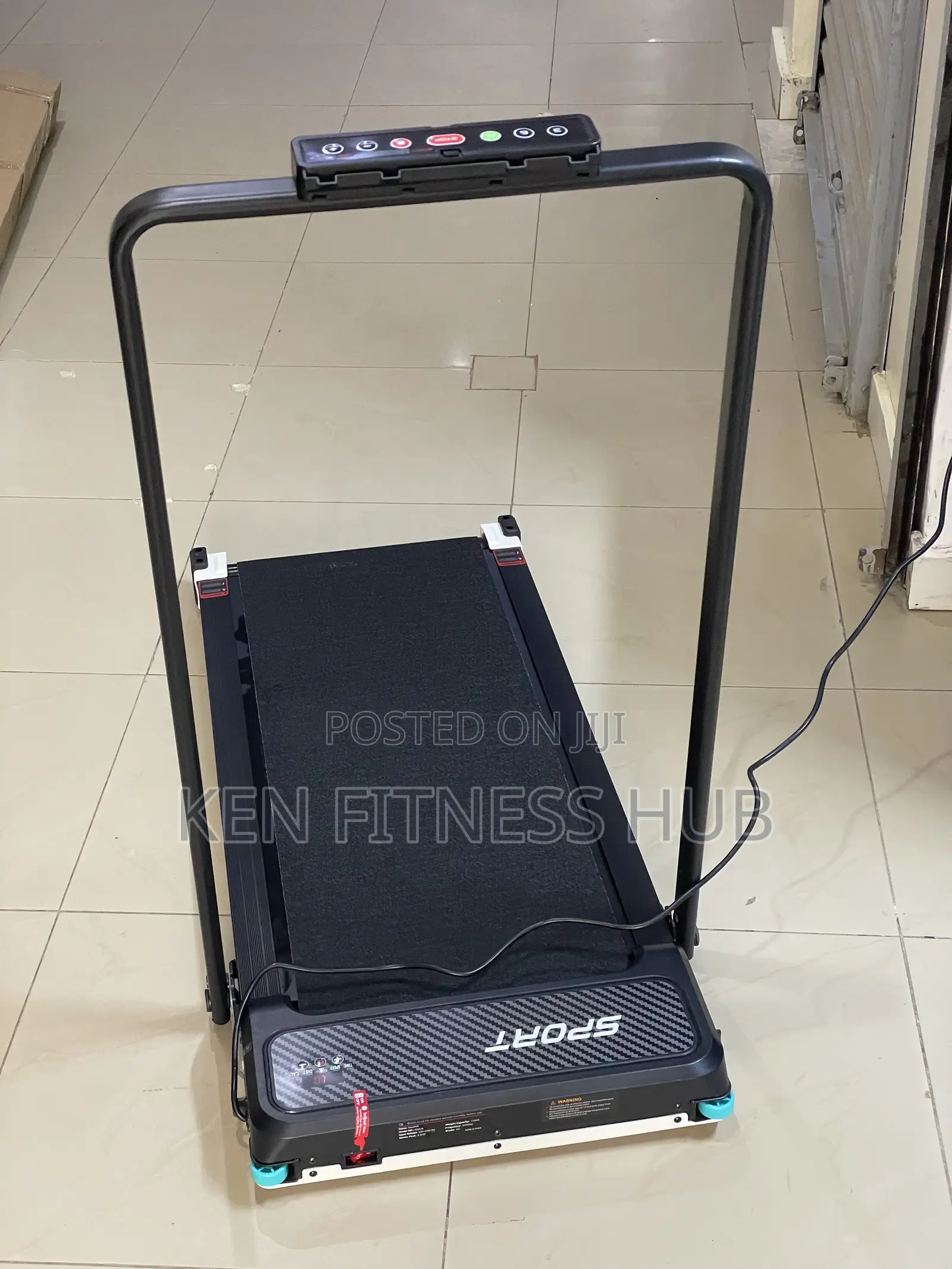 Double Side Folding Massage Treadmill