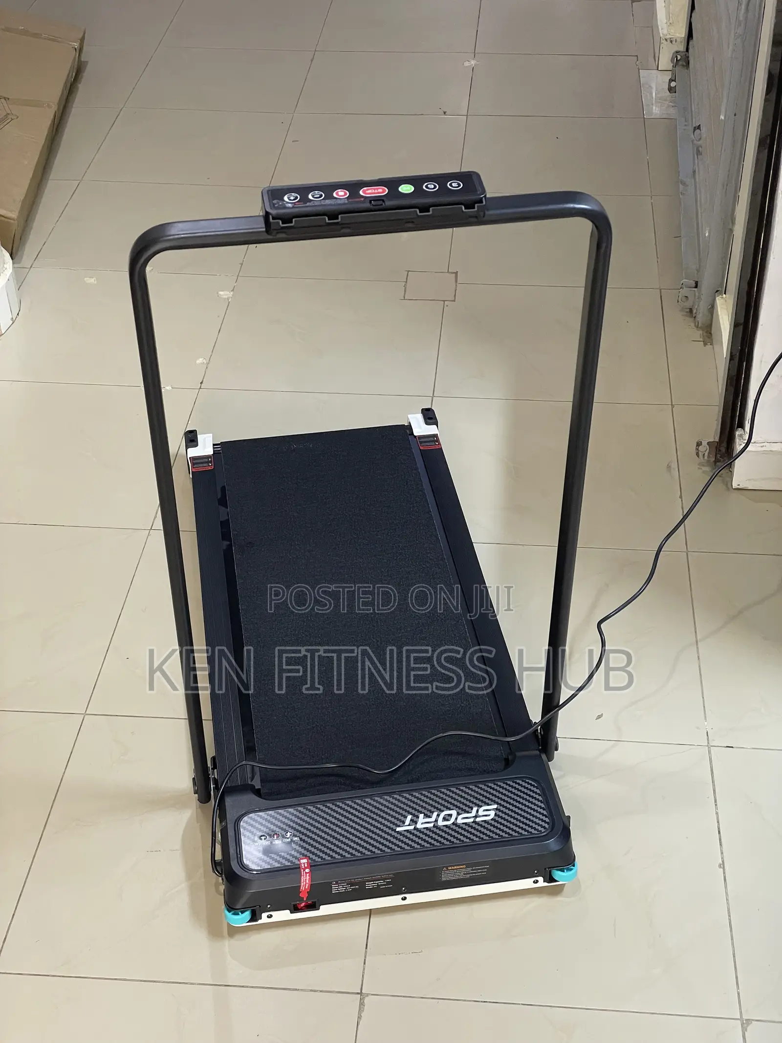 Double Side Folding Massage Treadmill
