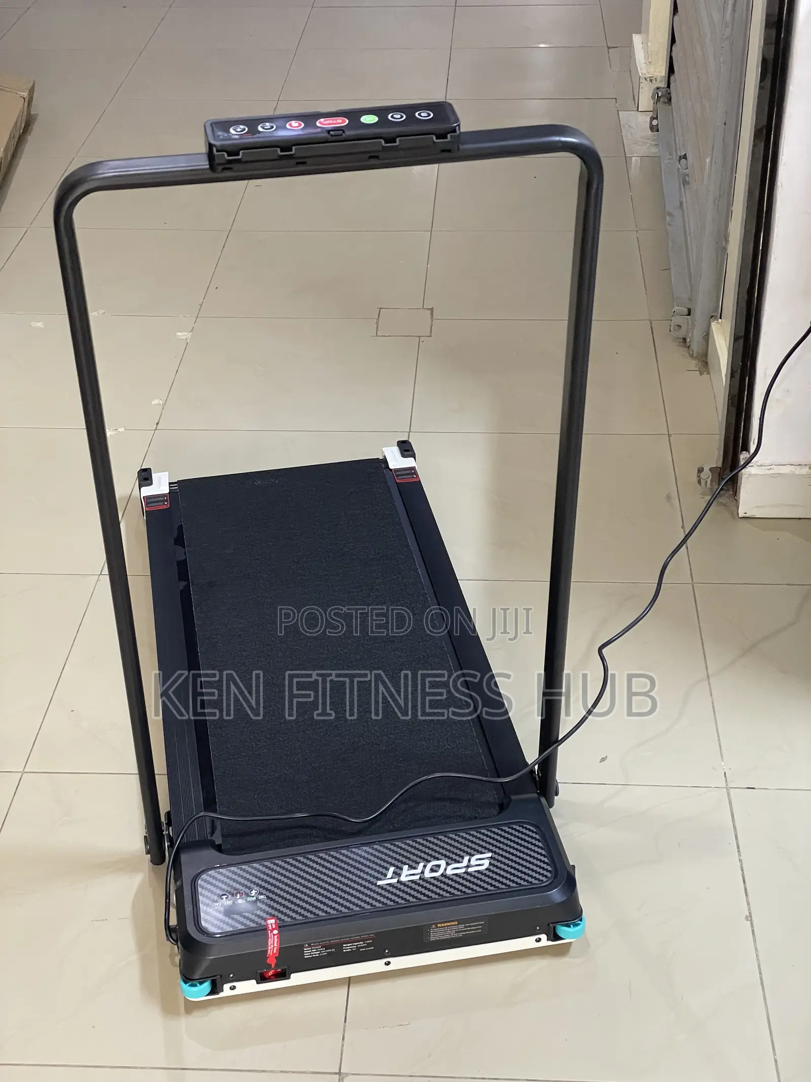 Double Side Folding Massage Treadmill