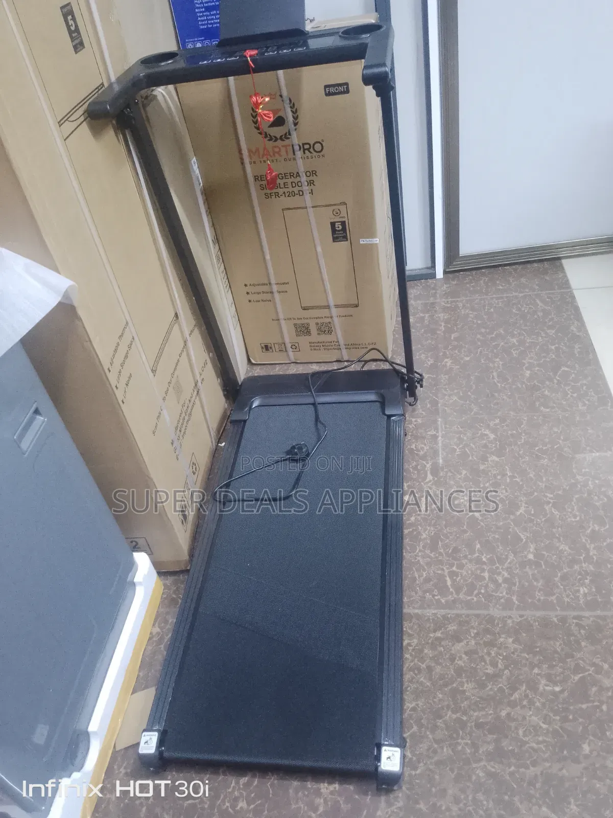 Walking Pad With Handles and a Stand