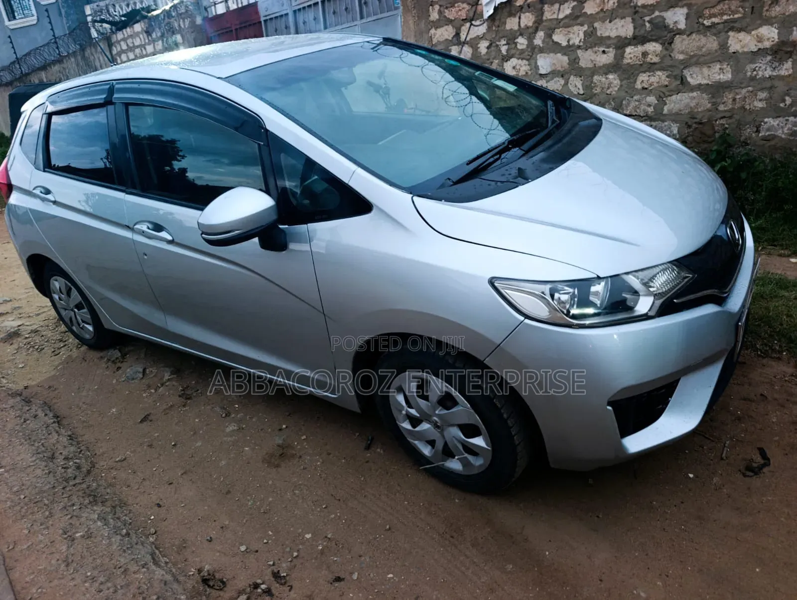 Honda Fit 2017 Silver