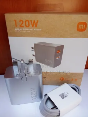 Super Fast Charger 120 Watts Xiaomi Charger With 2 Ports