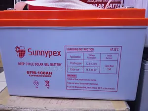 100ah Sunnypex Solar Gel Battery 12volts