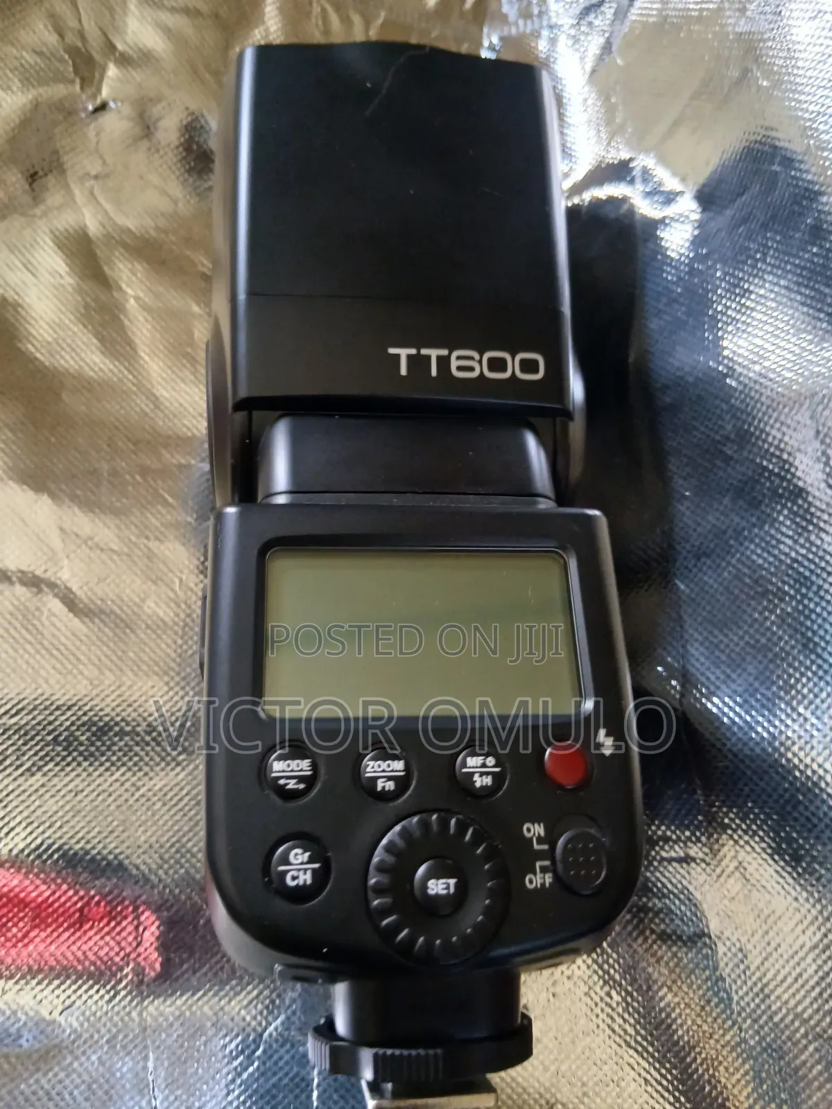 Godox Tt600 Speedlight + Rechargeable Battery + Flash Reflector