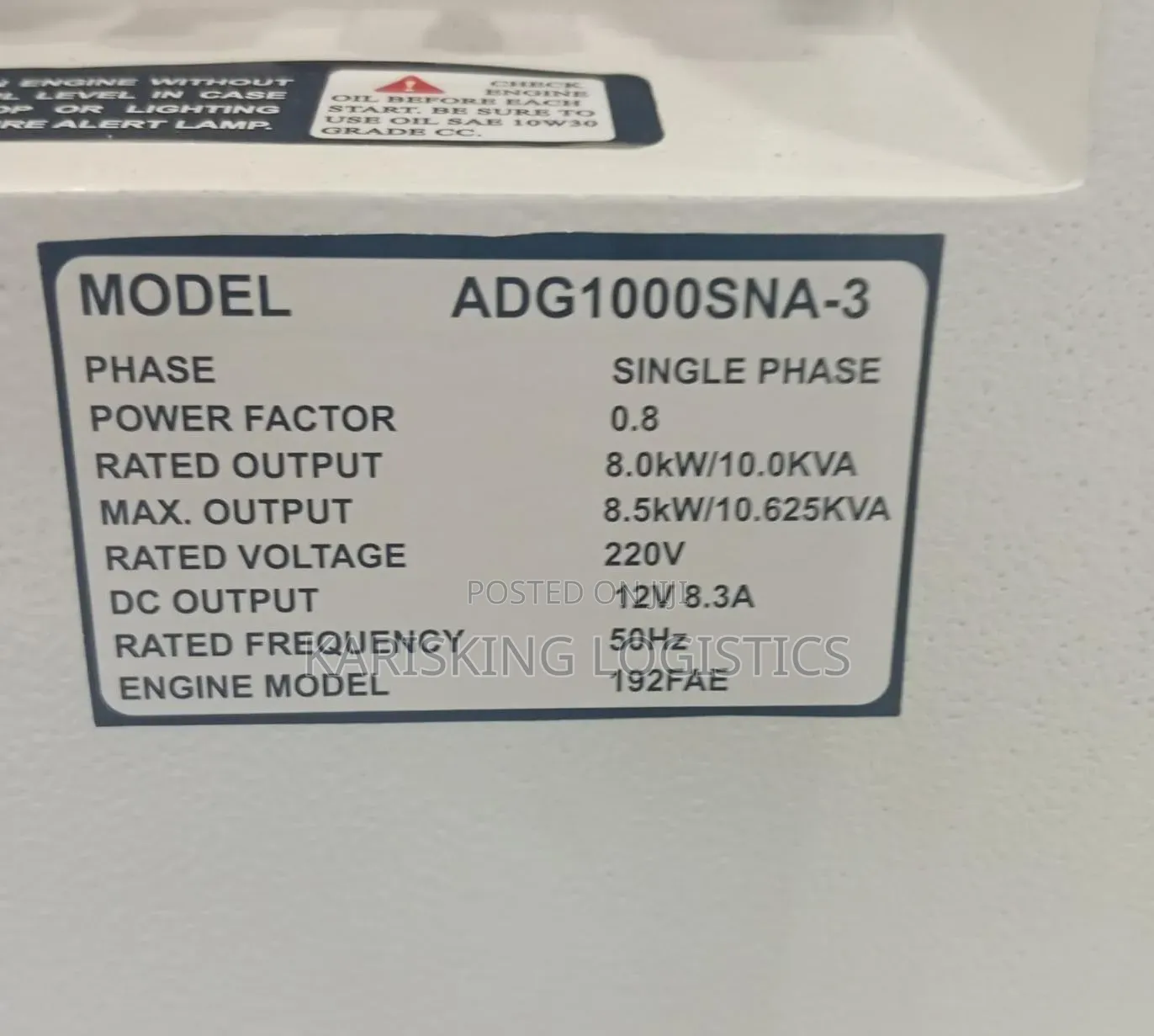 Pulsar 10 Kva Diesel Engine Generator With Ats Dual Phase