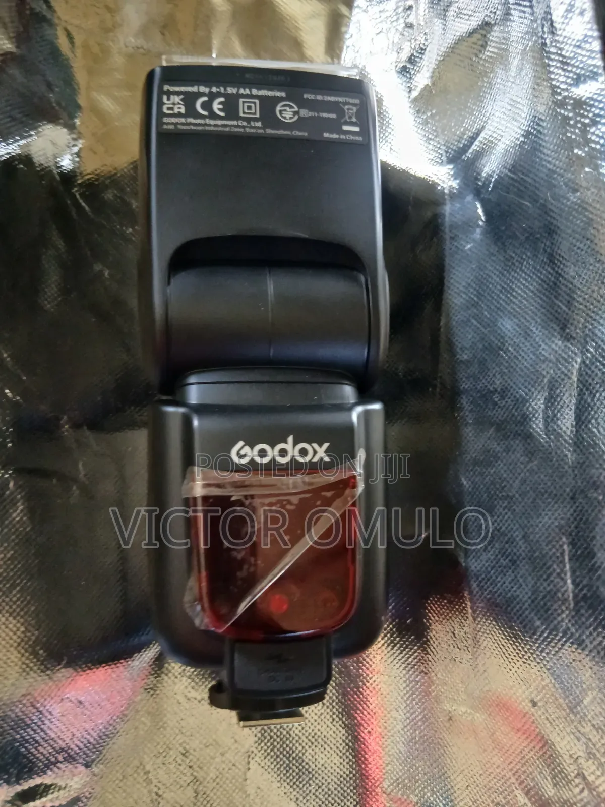 Godox Tt600 Speedlight + Rechargeable Battery + Flash Reflector
