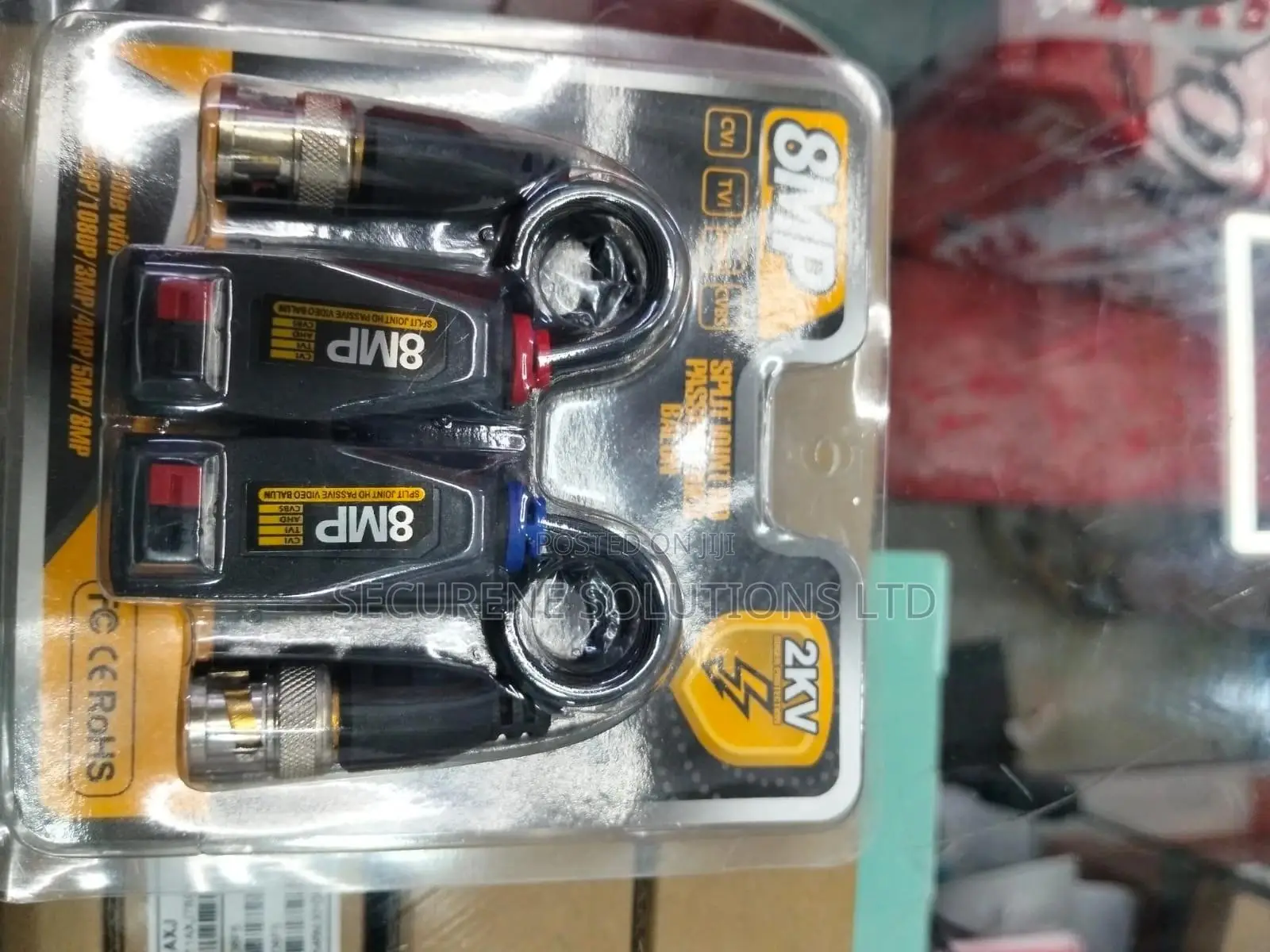 8mp/ Passive Hd BNC Video Balun
