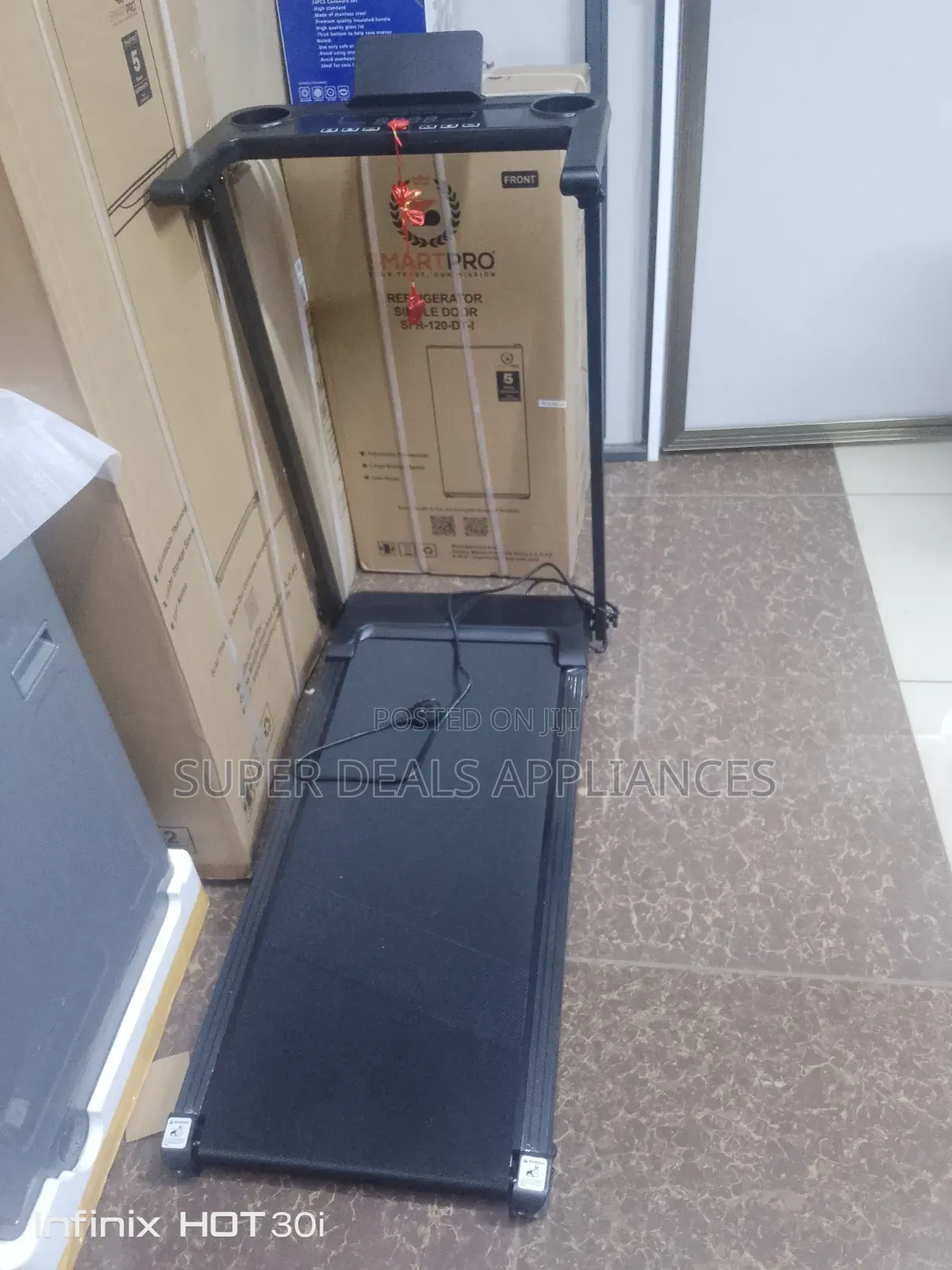 Walking Pad With a Bluetooth Speaker