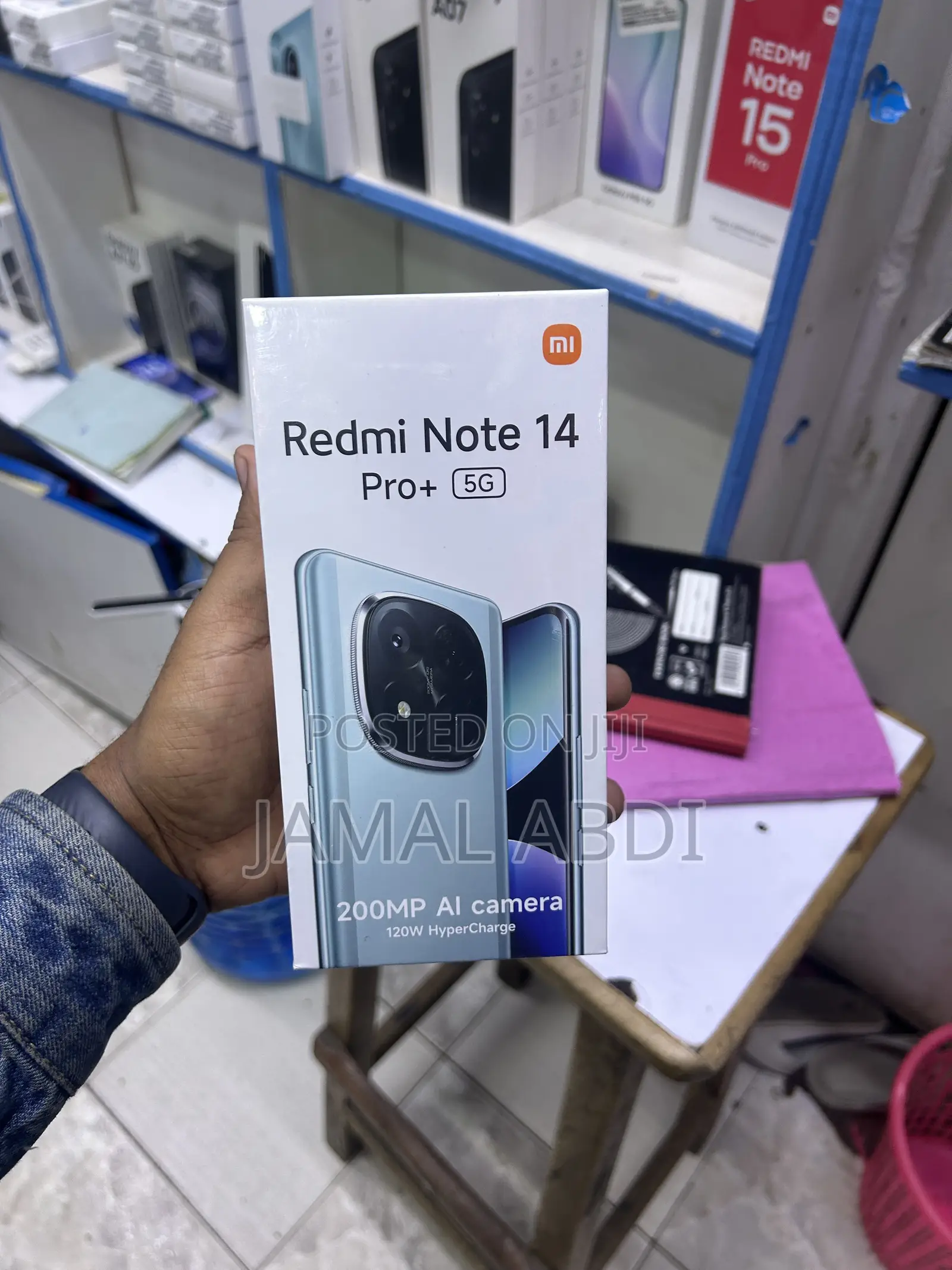 New Xiaomi Redmi Note 14 Pro+ 5G 256 GB Black