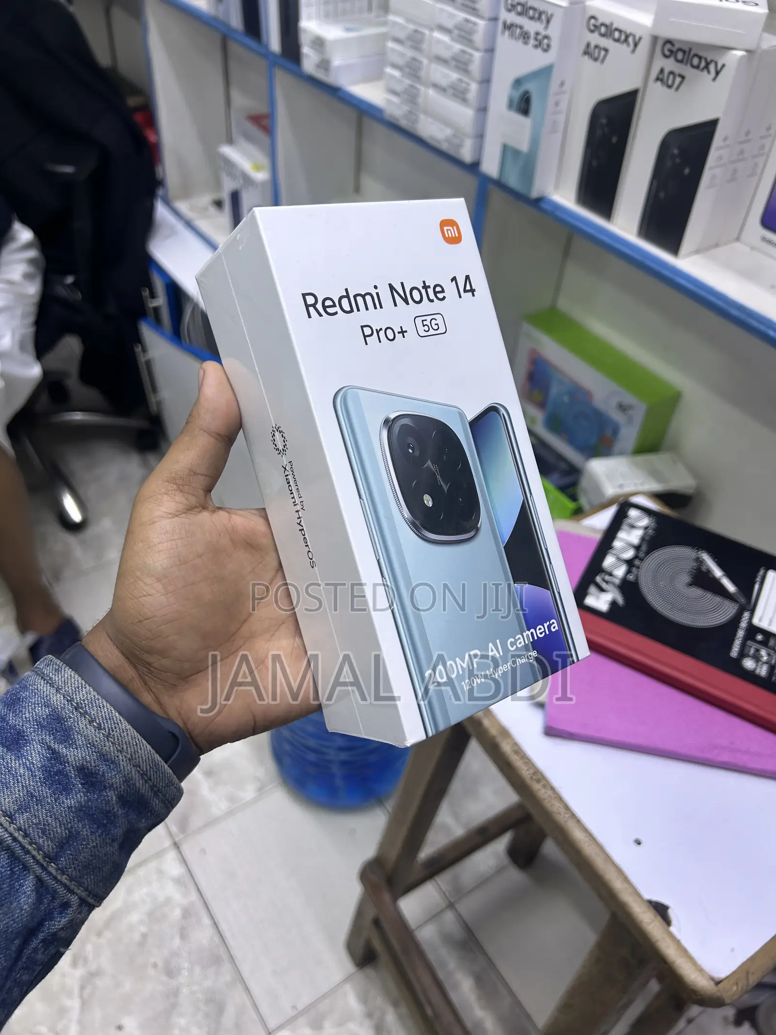 New Xiaomi Redmi Note 14 Pro+ 5G 256 GB Black