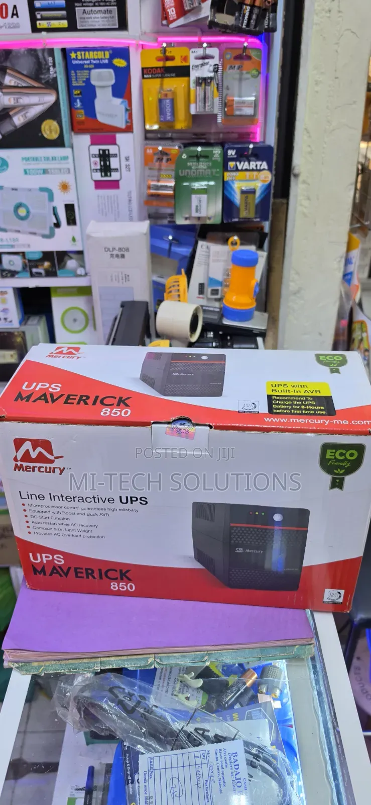 Mercury Live Interactive Ups 850va