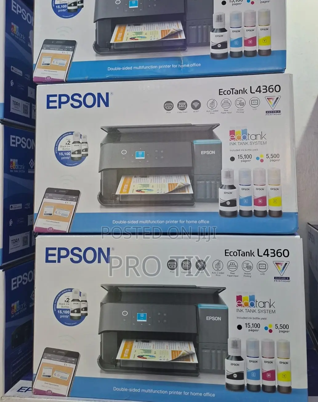Epson Ecotank A4 Wifi Duplex Ink Tank Printer L4360