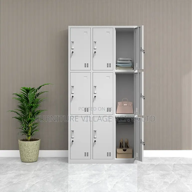 15 Door Metal Locker 3 Column 5 Row Storage Cabinet