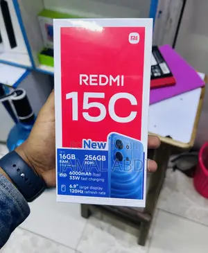 New Xiaomi Redmi 15C 4G 128 GB Black