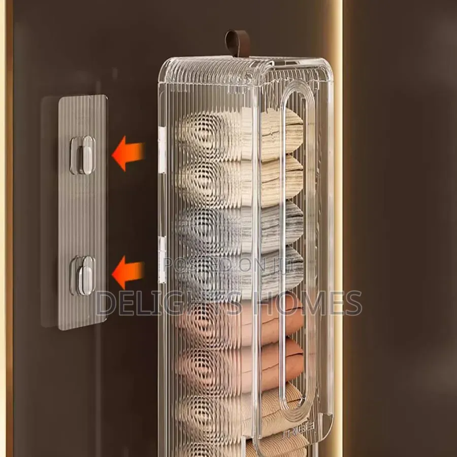 Wall Mounted Undergarments/Socks Organizer_bh