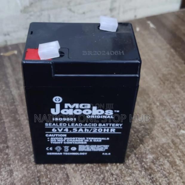 Mg Jacobs 6v 4.5ah Rechargeable Battery - thumbnail 2