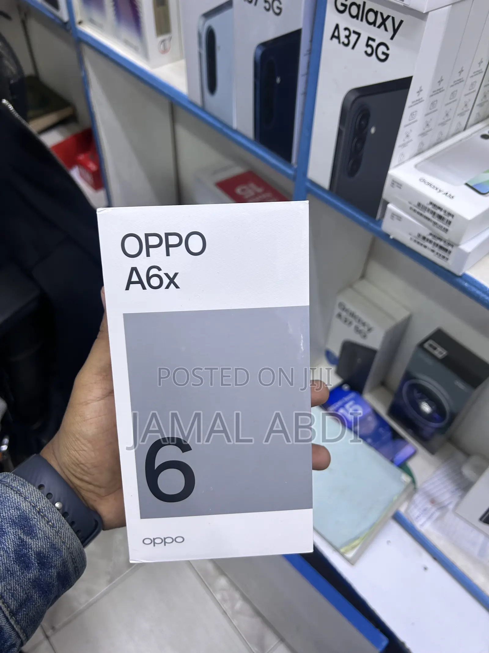New Oppo A6x 128 GB Black