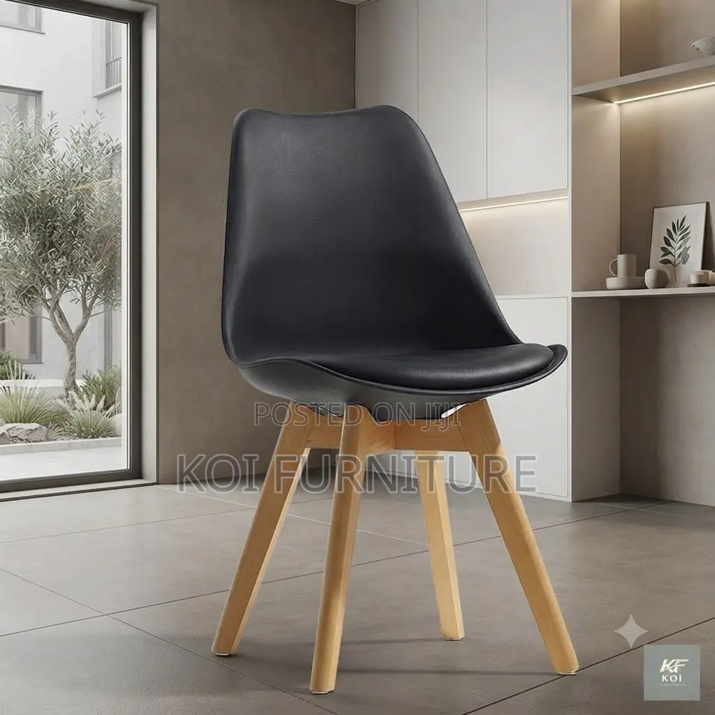 Dining Chair; Eames-Inspired Dining Chair