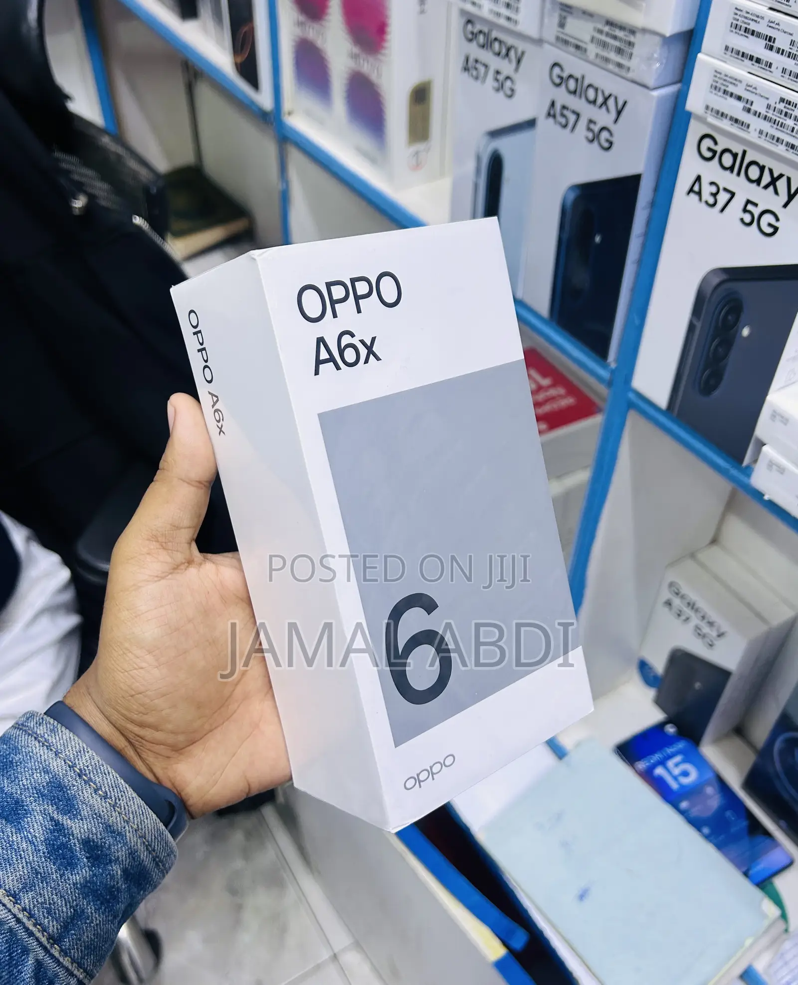 New Oppo A6x 128 GB Black