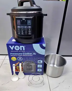 Von Pressure Cooker Stainless Steel Inner Pot