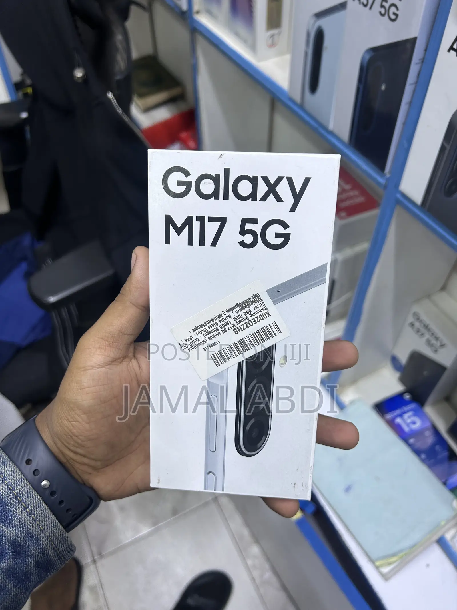 New Samsung Galaxy M17 5G 128 GB Black