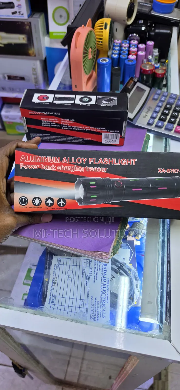 Aluminium Alloy 2km Flashlight