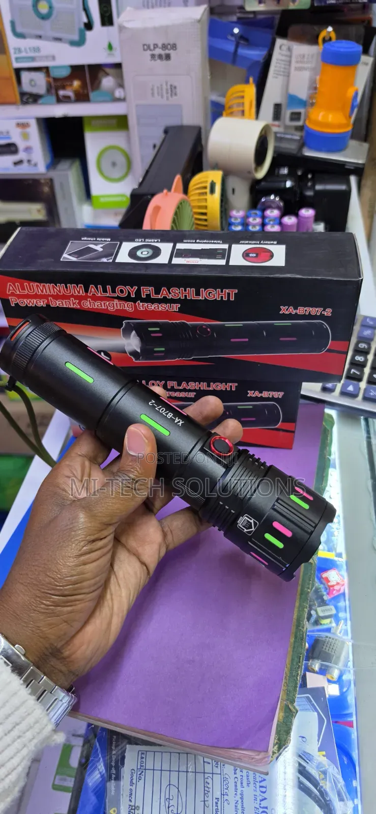 Aluminium Alloy 2km Flashlight