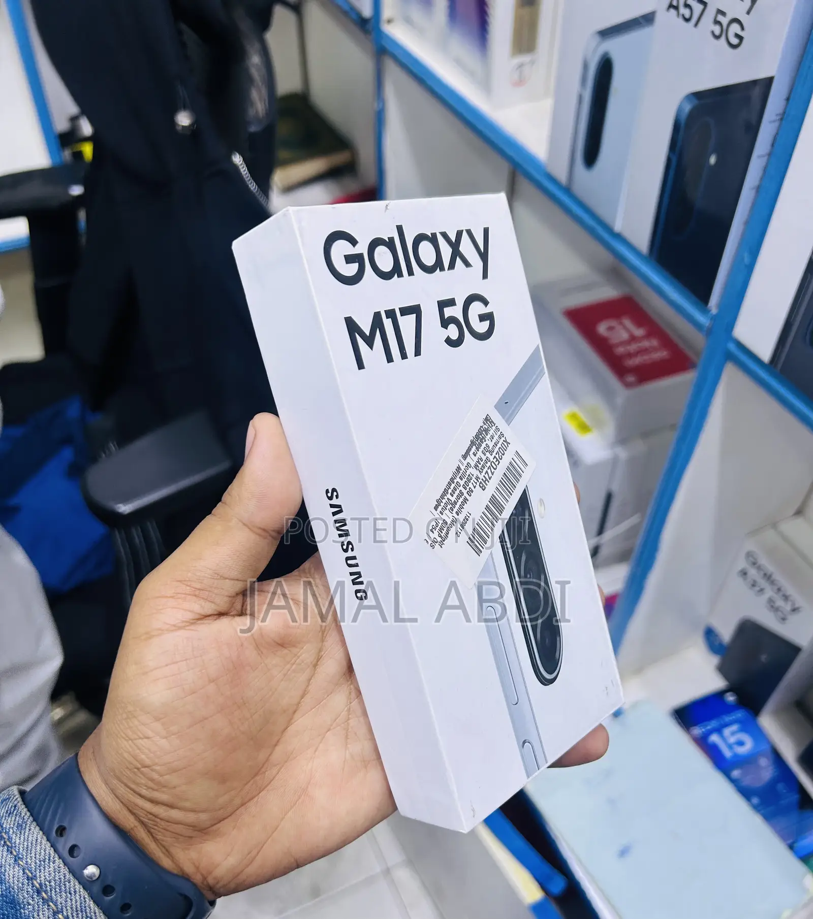 New Samsung Galaxy M17 5G 128 GB Black