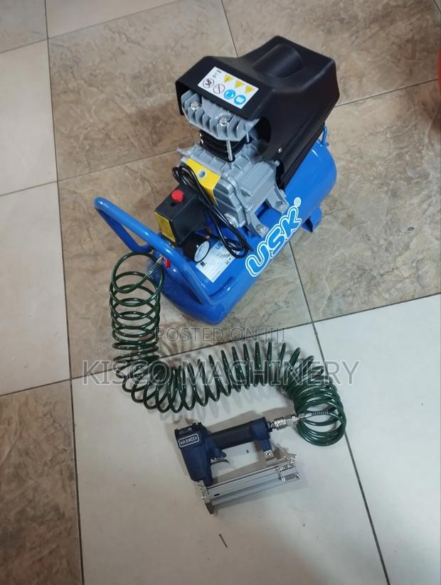 Nail Gun + Compressor Combo - thumbnail 2