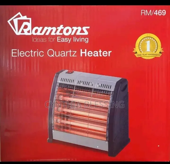 Ramtons Rm/469 Electric Quartz Heater