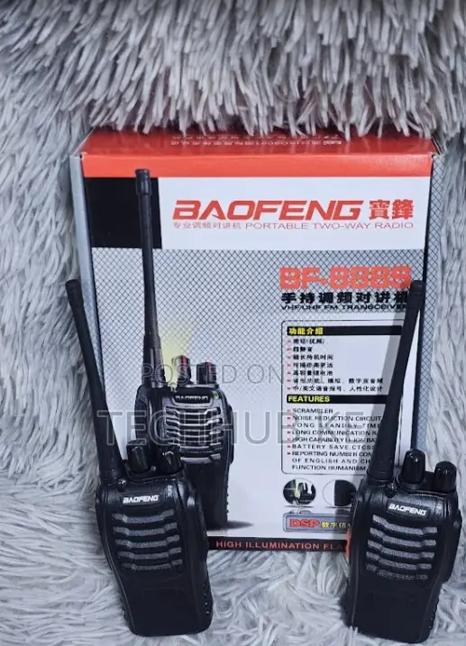 Baofeng Bf-888s Two-way Radio For Events, Farms Security