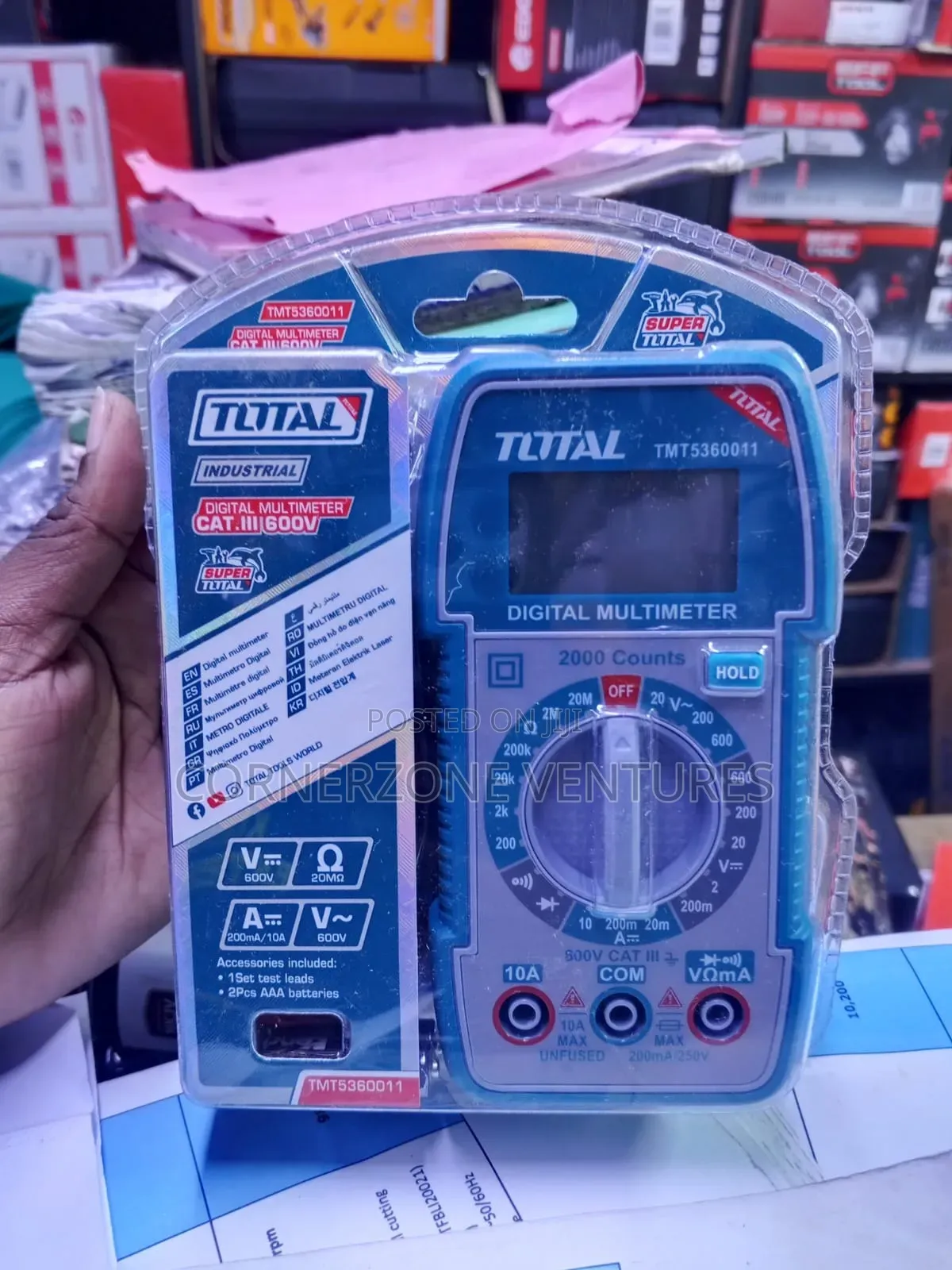 Total Cat Iii Digital Multimeter/ Multimeter