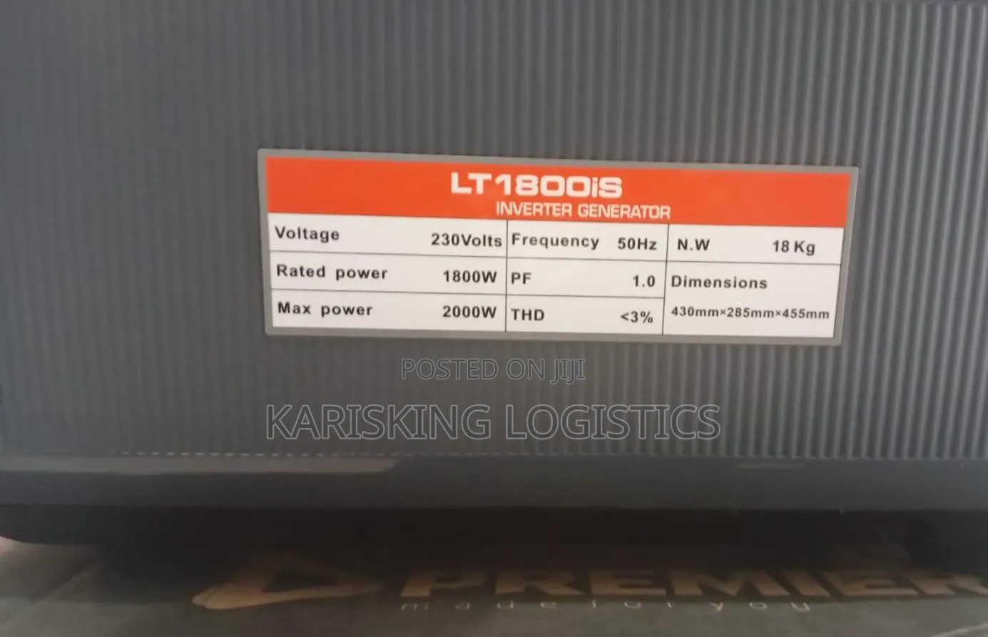 Kmax Gasoline Generator 1.2kva