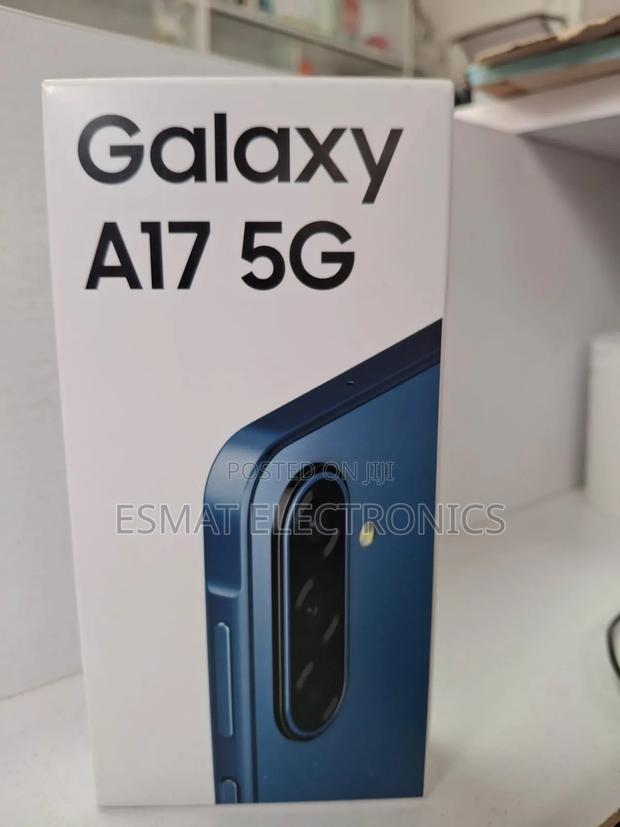 New Samsung Galaxy A17 5G 256 GB Blue - thumbnail 3