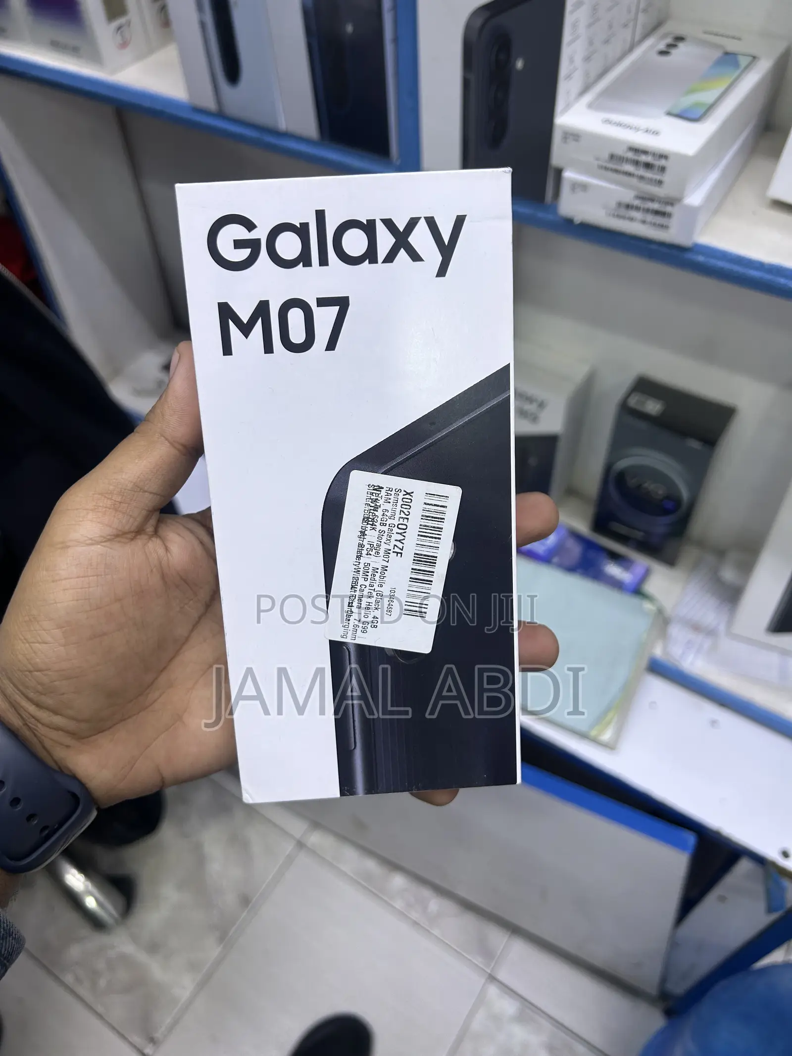 New Samsung Galaxy M07 64 GB Black