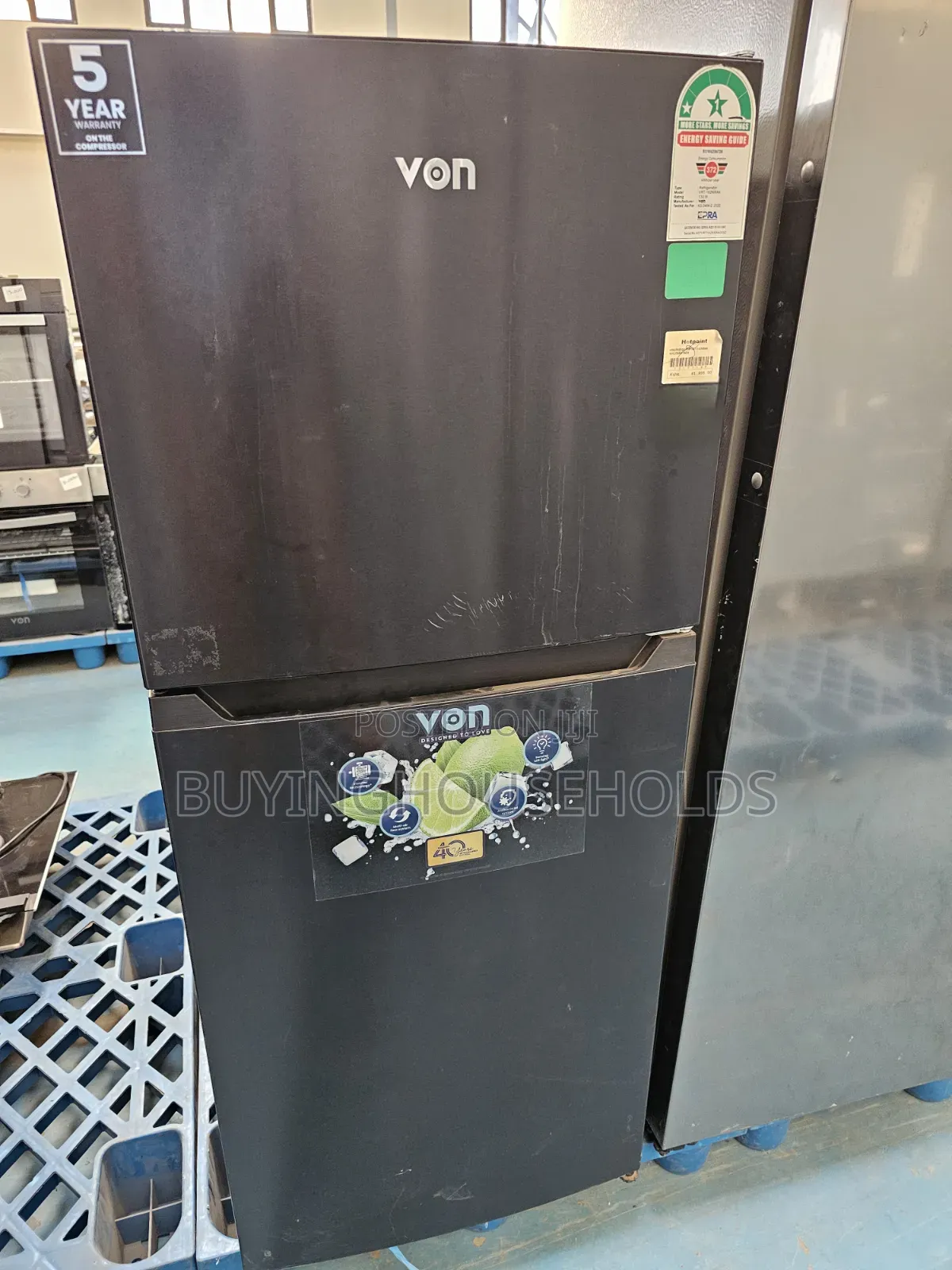 Von 250l No Frost Fridge