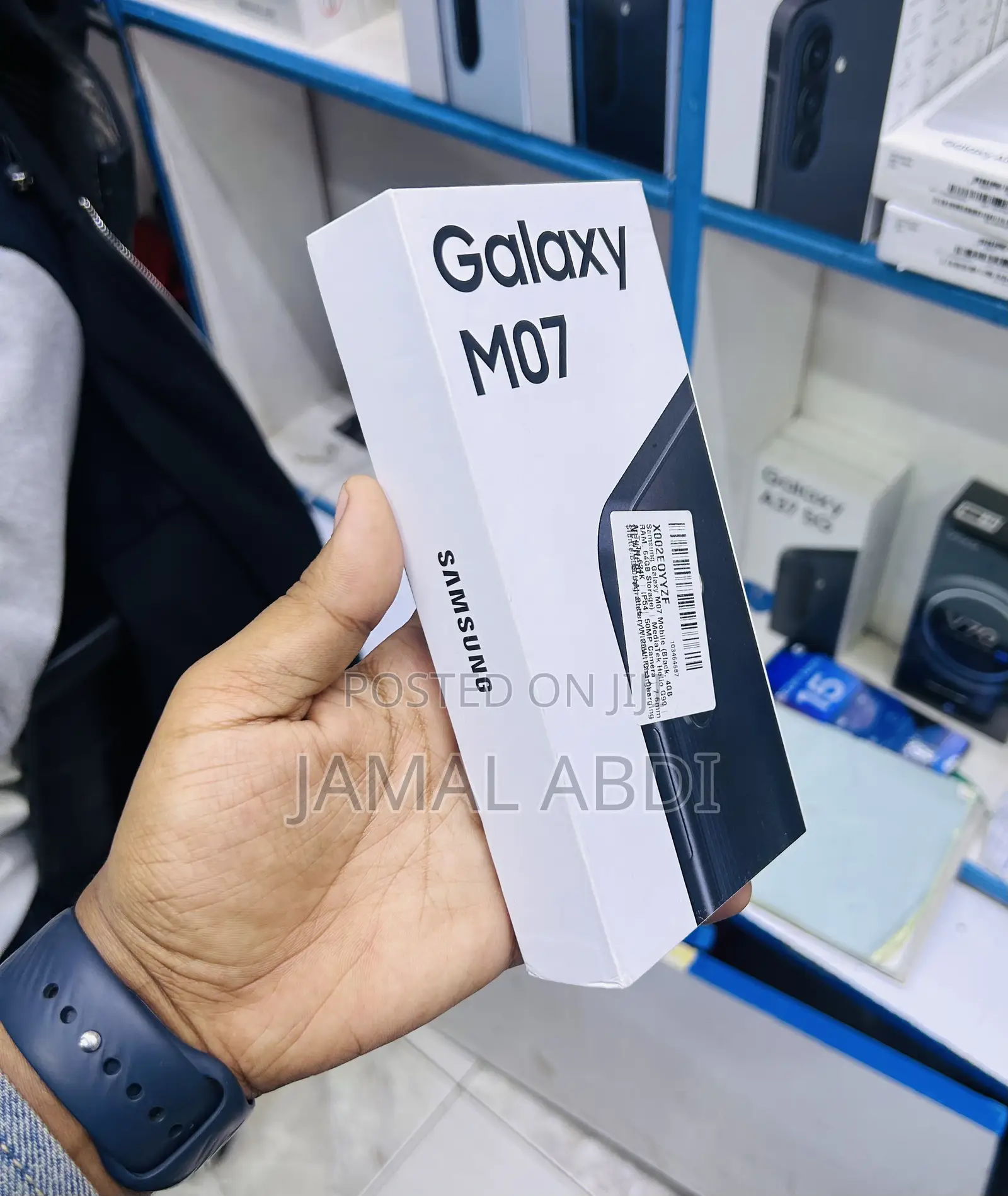 New Samsung Galaxy M07 64 GB Black