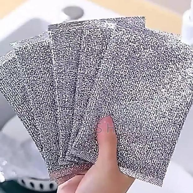 Multi-Purpose Double Sided Wire Dish Cloth_bh