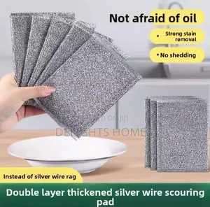 Multi-Purpose Double Sided Wire Dish Cloth_bh