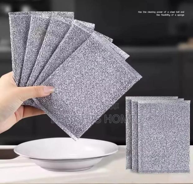 Multi-Purpose Double Sided Wire Dish Cloth_bh - thumbnail 3